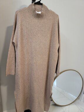 Pomander Place Vivianne Midi Dress size XL Beige